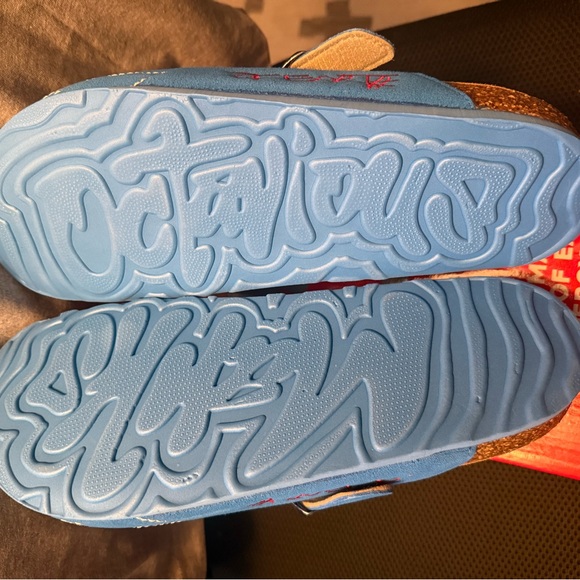 Blue Suede Men's Loafers - Picture 2 of 5